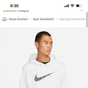 Men’s size medium Nike hoodie